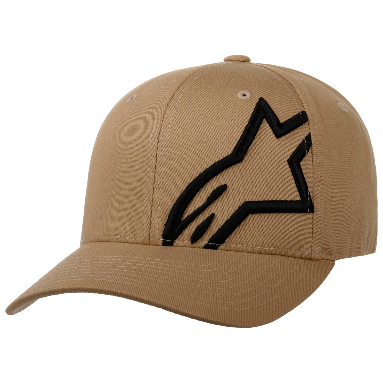 Alpinestars Women's Beige-Black Corp Shift 2 Curved Flex Cap By S/M (54-57 Cm)