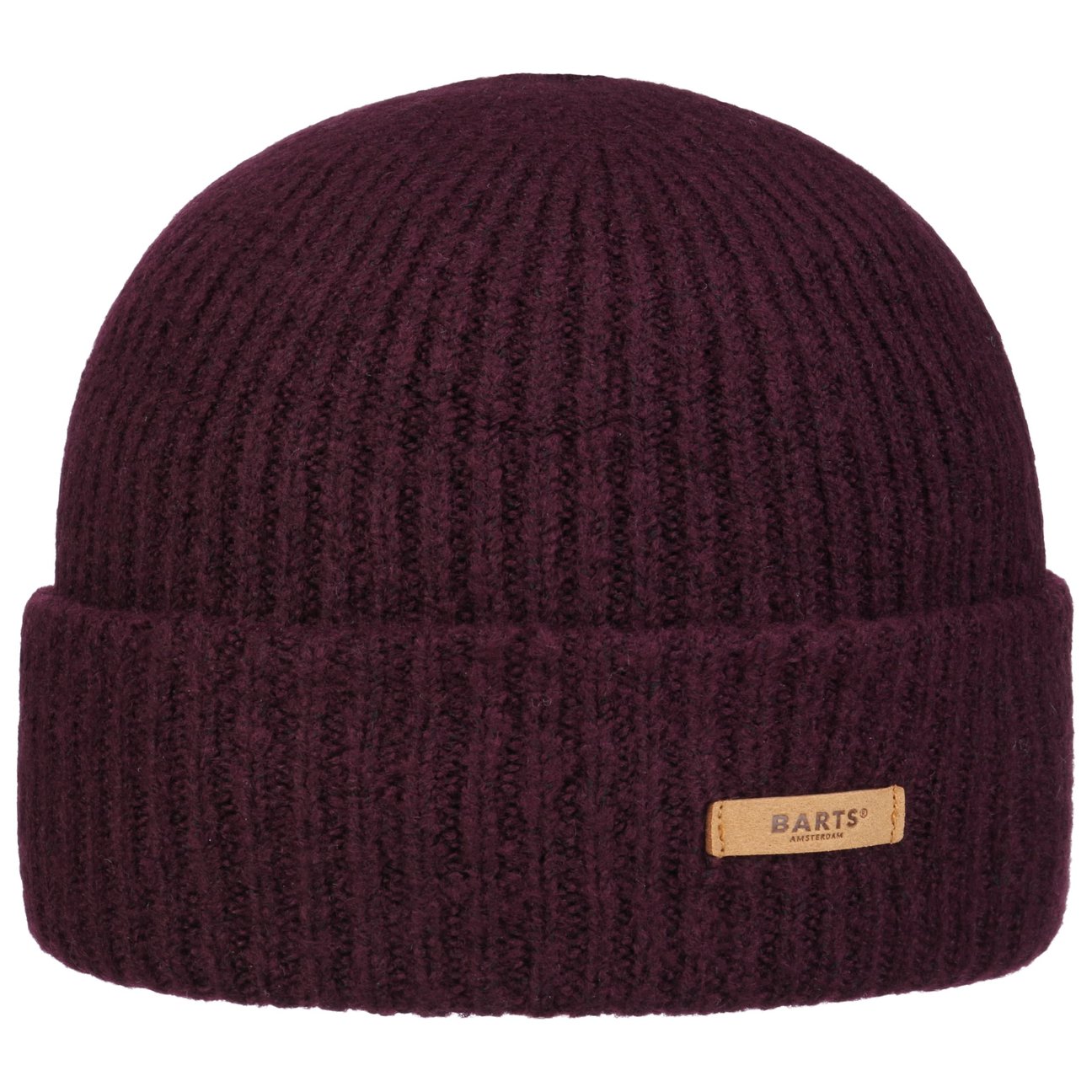 Barts Witzia Ribbed Knit Beanie Hat for Women in Purple One Size - Image 4