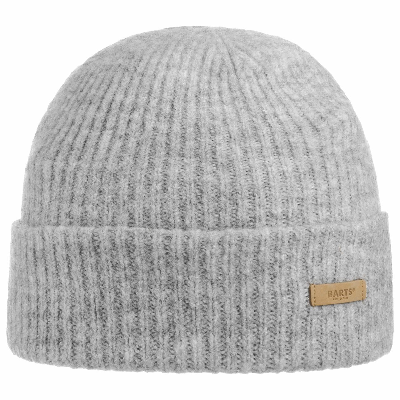 Barts Men's Light Grey Witzia Knit Beanie With Cuff By