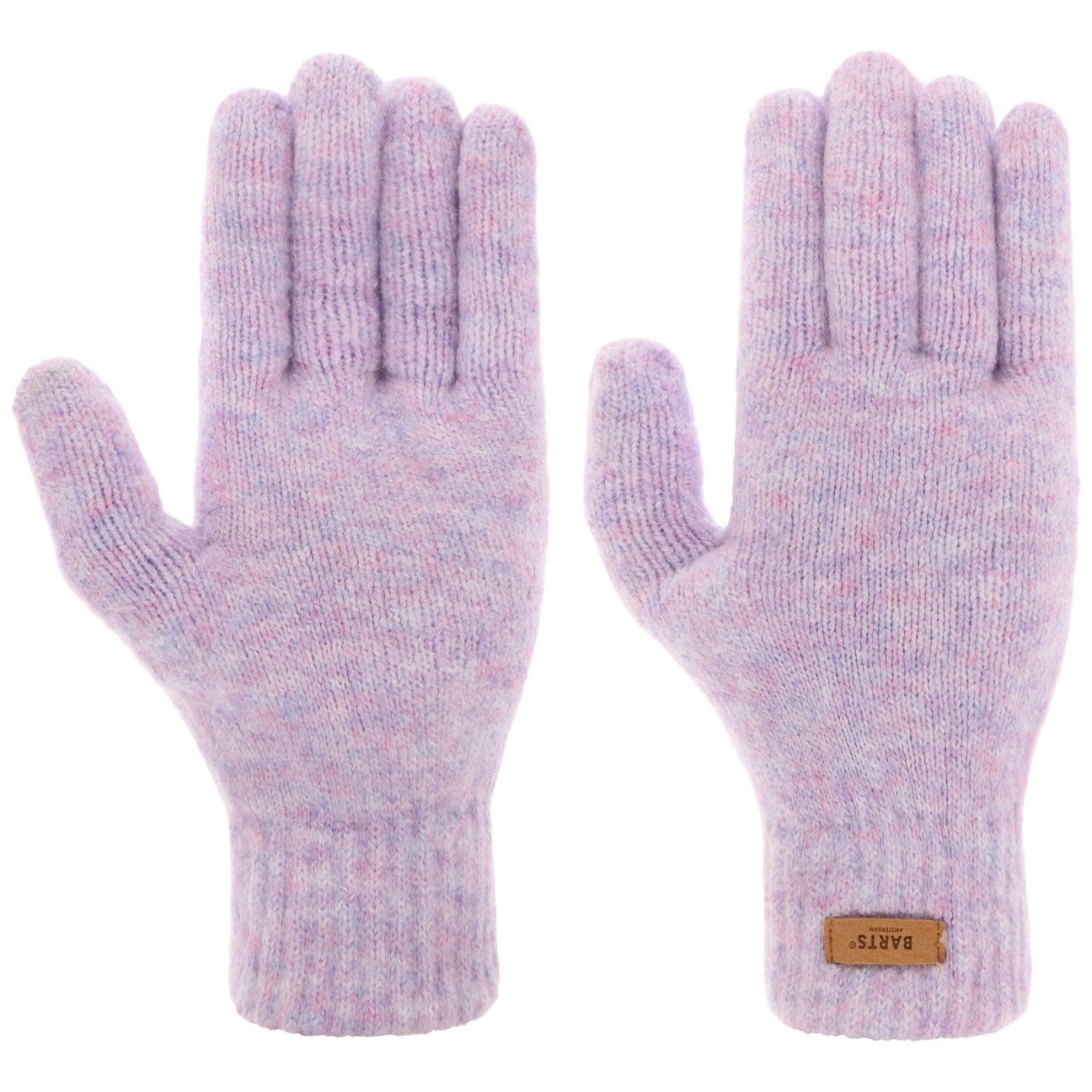 Barts Men's Lilac Witzia Gloves With Teddy Lining By