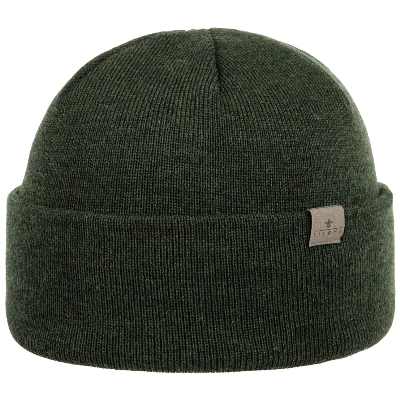 Lierys Women's Green Merino Fine Knit Docker Hat By