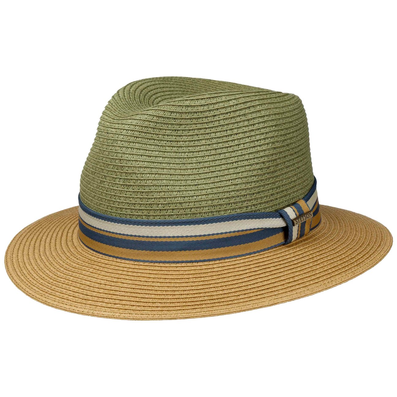 Stetson Unisex Khaki Romaro Toyo Traveller Straw Hat By