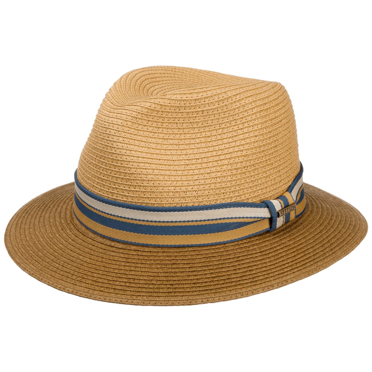 Stetson Unisex Brown Romaro Toyo Traveller Straw Hat By