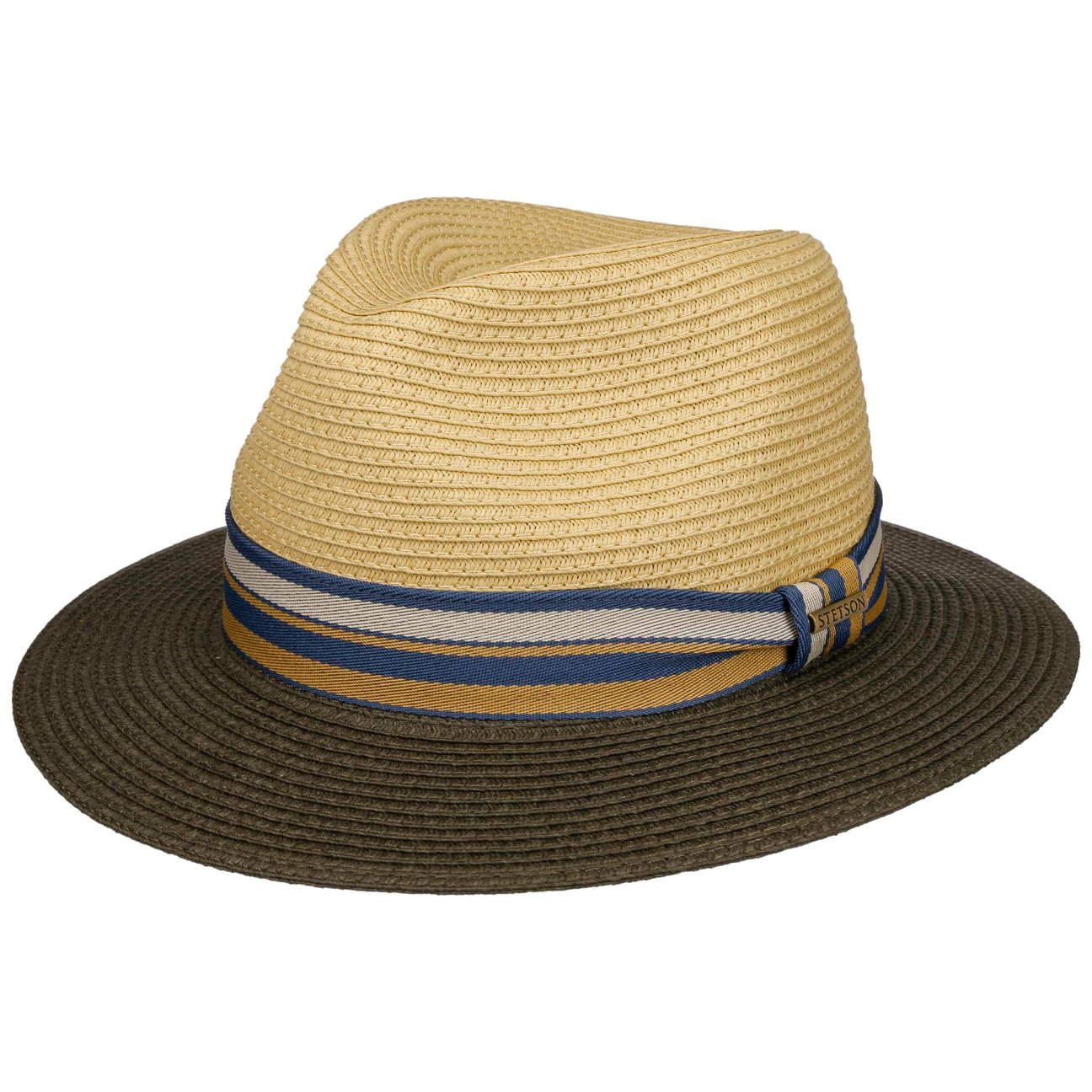 Stetson Unisex Olive Romaro Toyo Traveller Straw Hat By