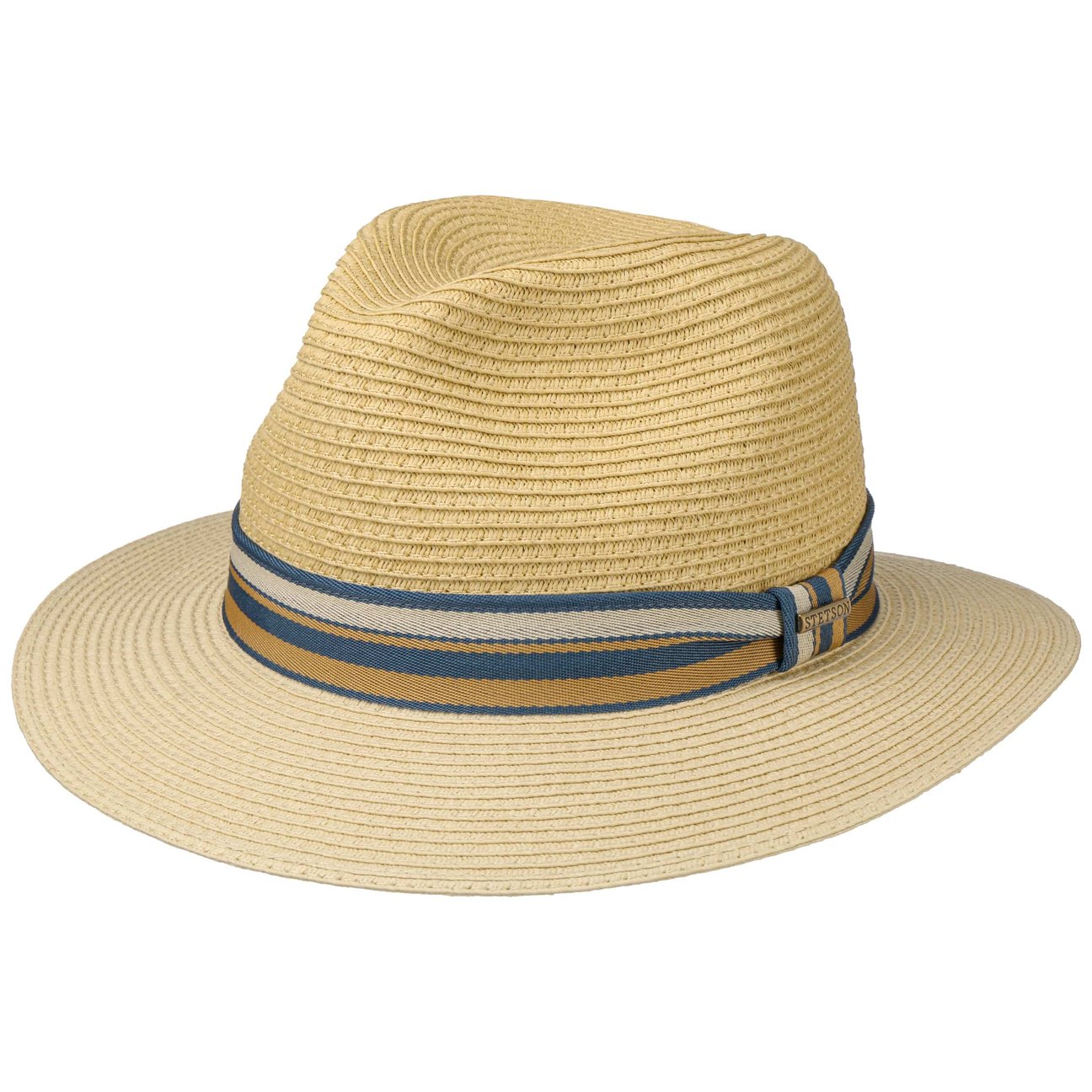 Stetson Unisex Beige Romaro Toyo Traveller Straw Hat By