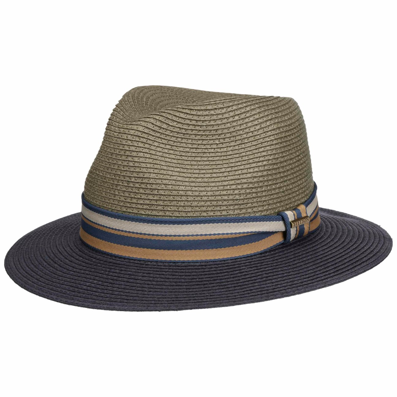 Stetson Unisex Navy Romaro Toyo Traveller Straw Hat By