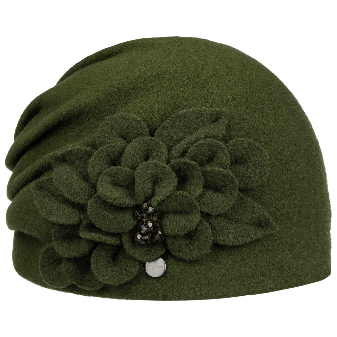 Lierys Women's Green Zikana Wool Beanie By