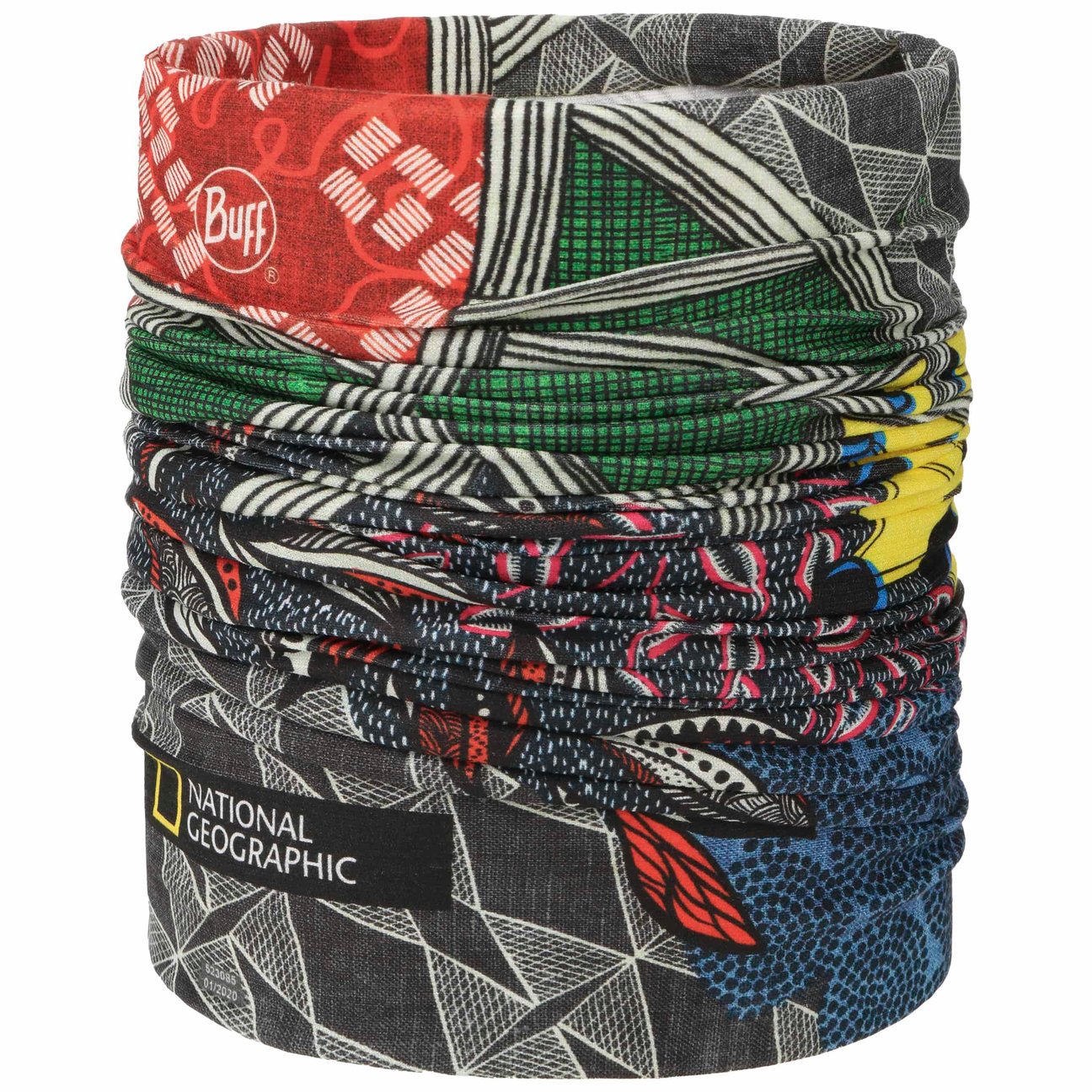Buff Women's Mixed Colours Coolnet Kintenge Multifunctional Bandana By
