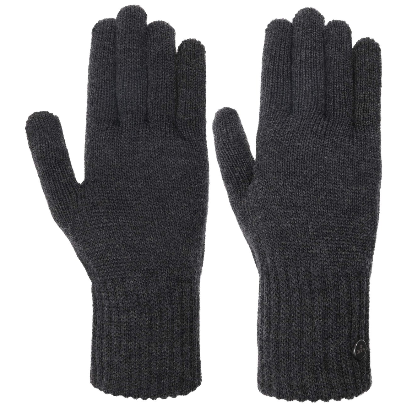 Lierys Women's Anthracite Merino ´S Gloves By