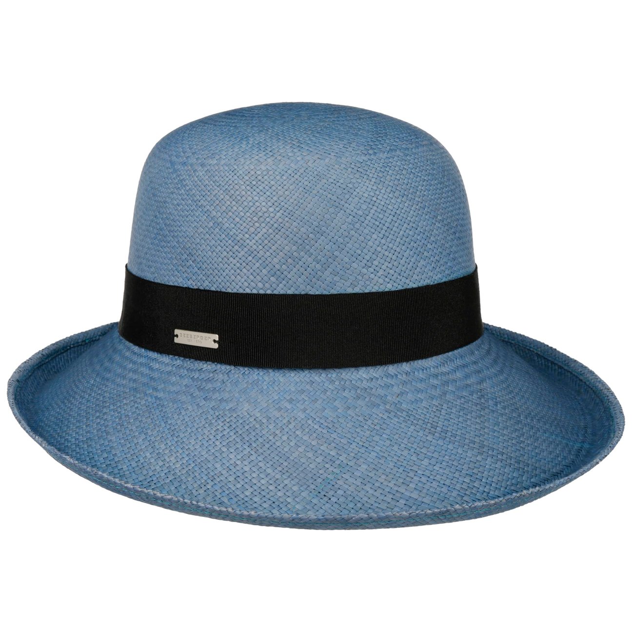 Seeberger Unisex Blue Disuna Panama Hat By