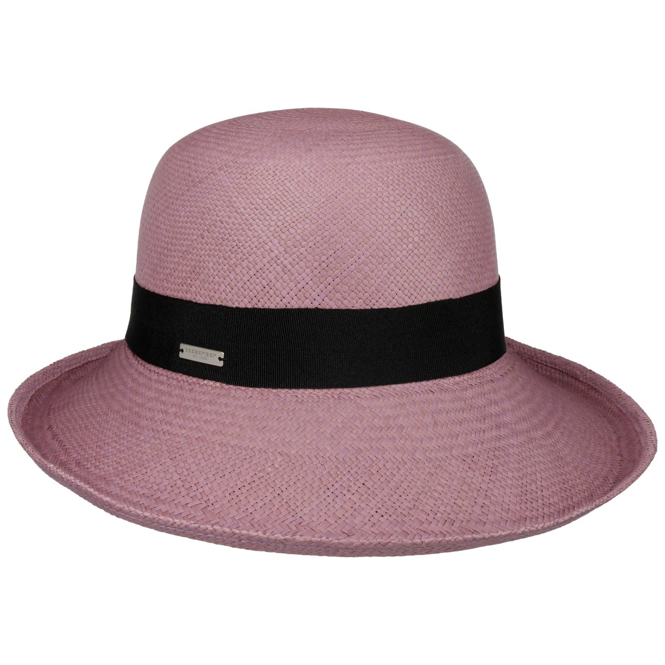 Seeberger Unisex Purple Disuna Panama Hat By