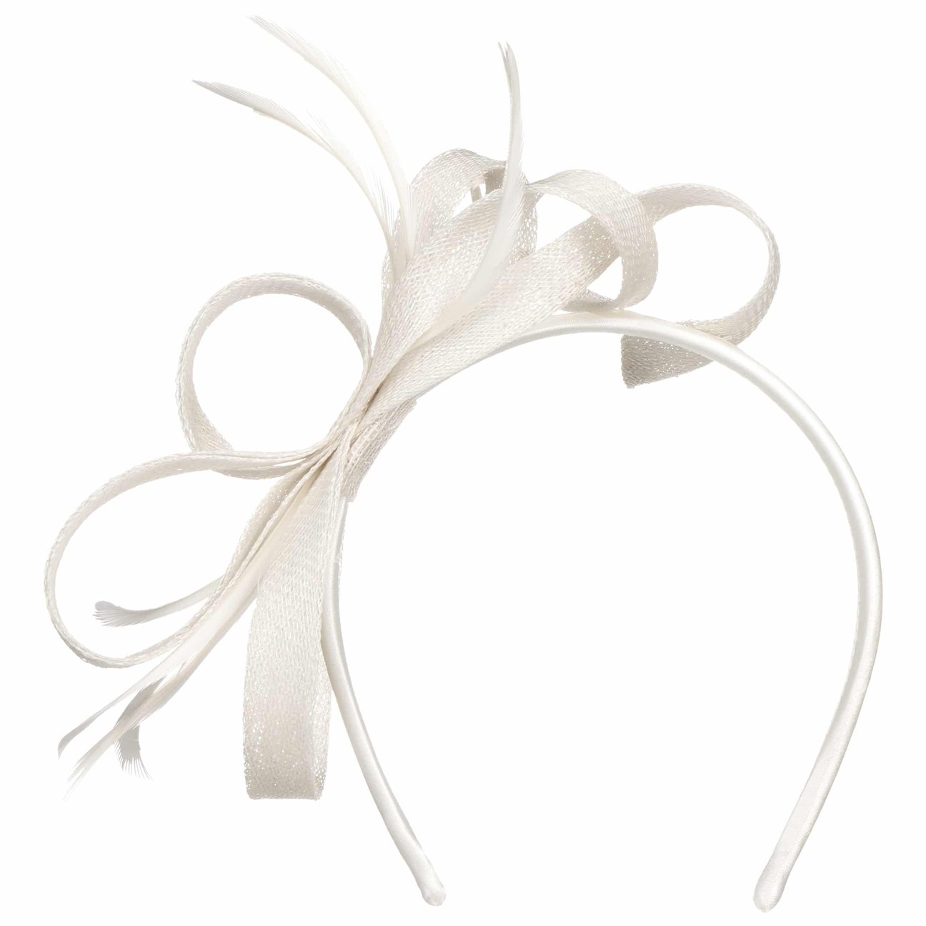 Seeberger Women's White Alicia Fascinator By