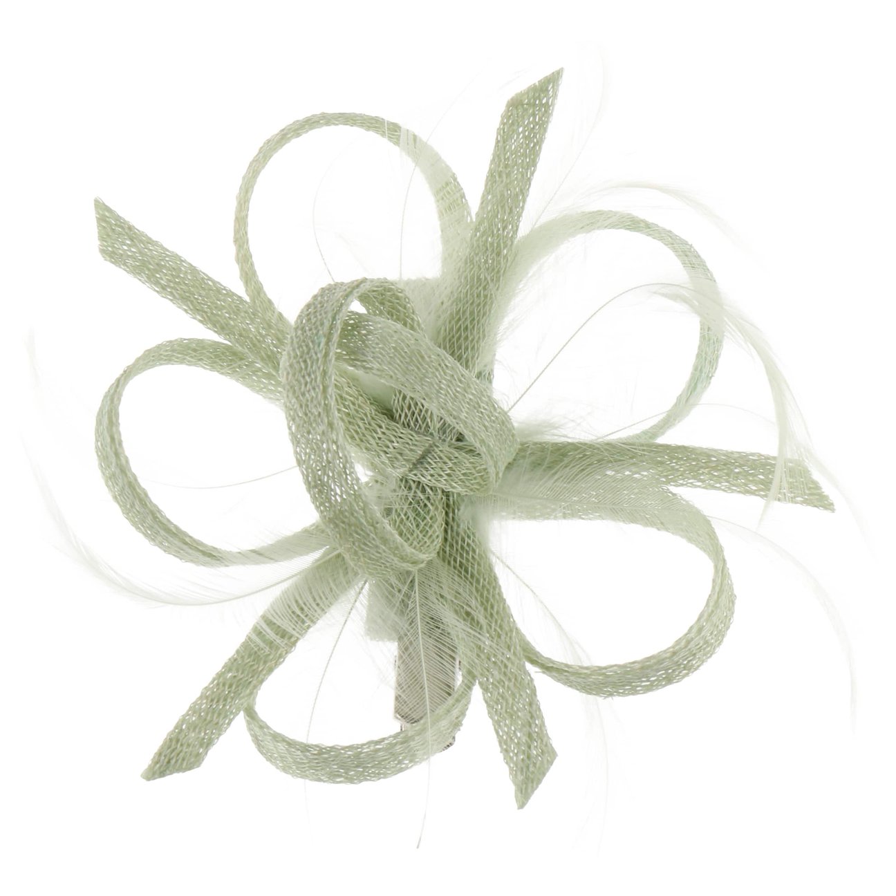 Mcburn Women's Light Green Clip Fascinator By