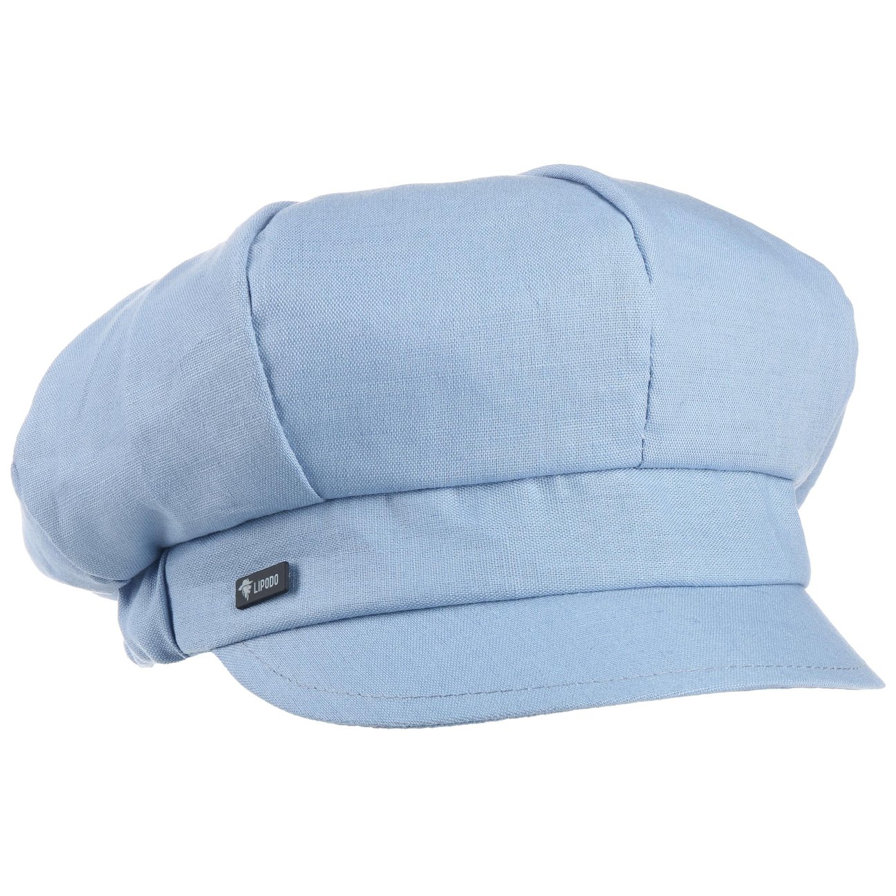 Lipodo Girls Light Blue Classic Newsboy Cap By