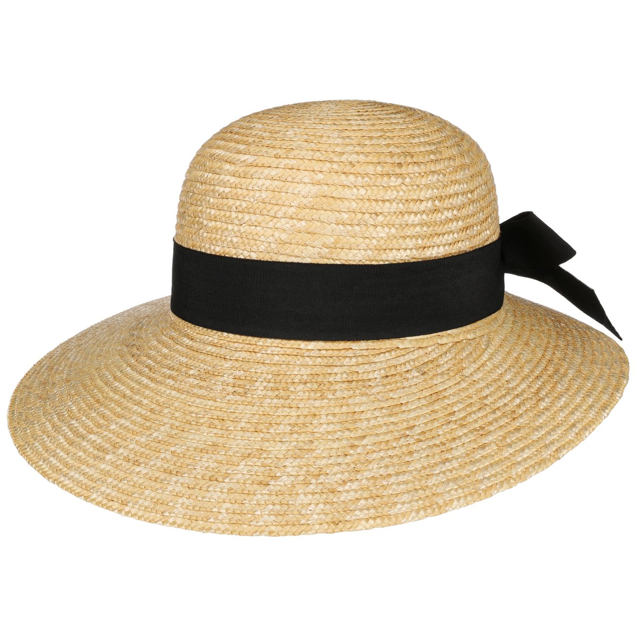 Lierys Women's Nature-Black Livana Straw Hat By