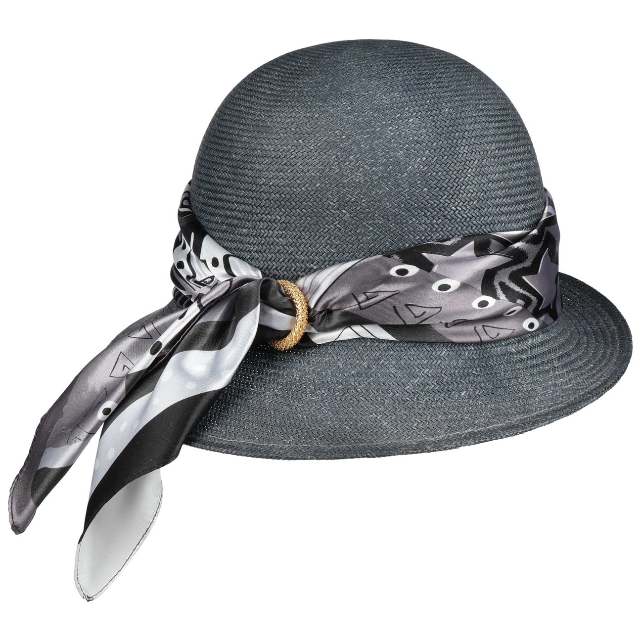 Lierys Women's Black Samina Straw Hat By