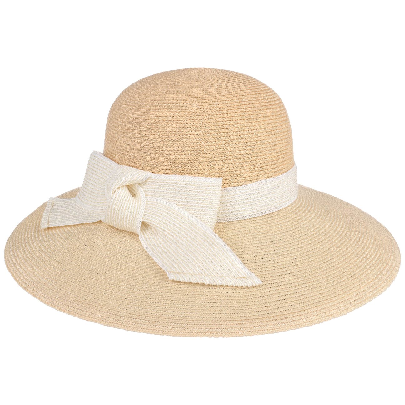 Bedacht Women's Beige Mareen Hemp Floppy Hat By