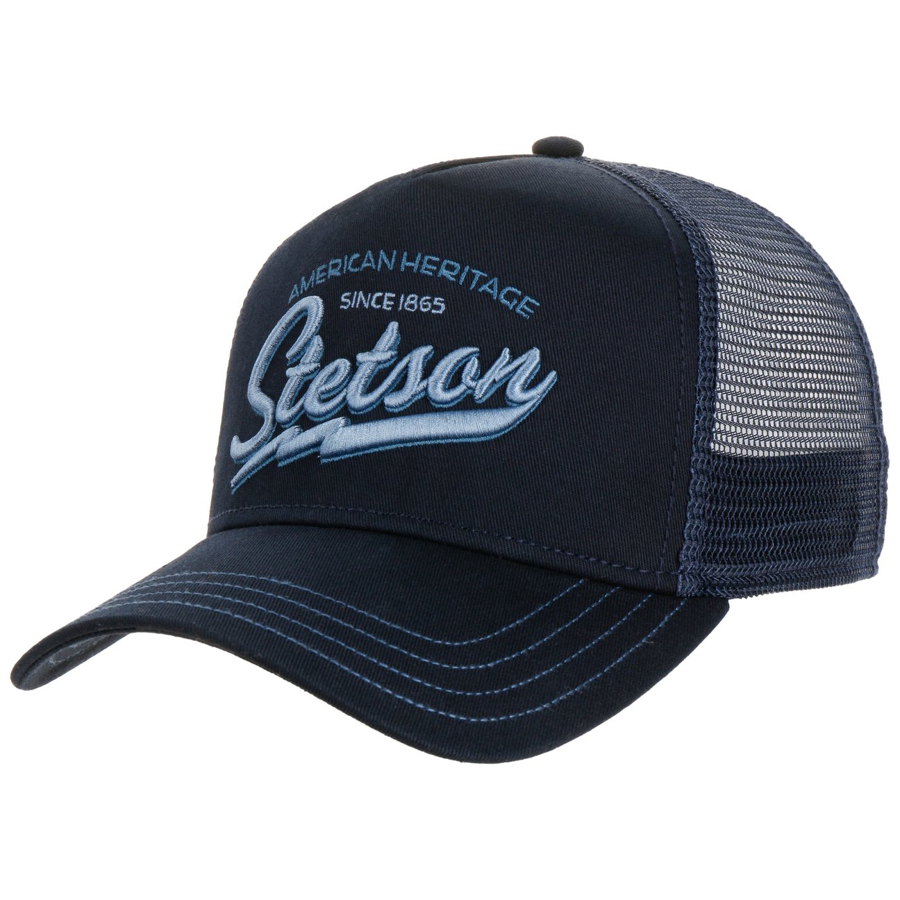Stetson Unisex Navy Since 1865 Trucker Cap By