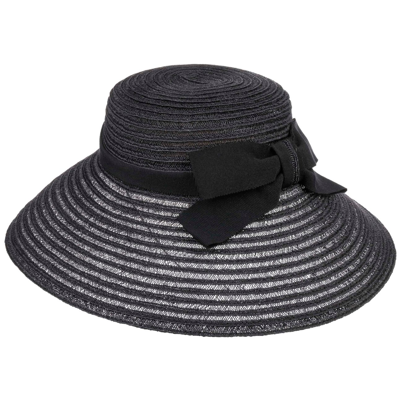 Mayser Women's Black Audrey Hemp Hat By