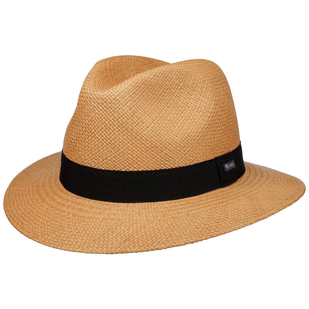 Lipodo Women's Brown Classic Traveller Panama Hat By