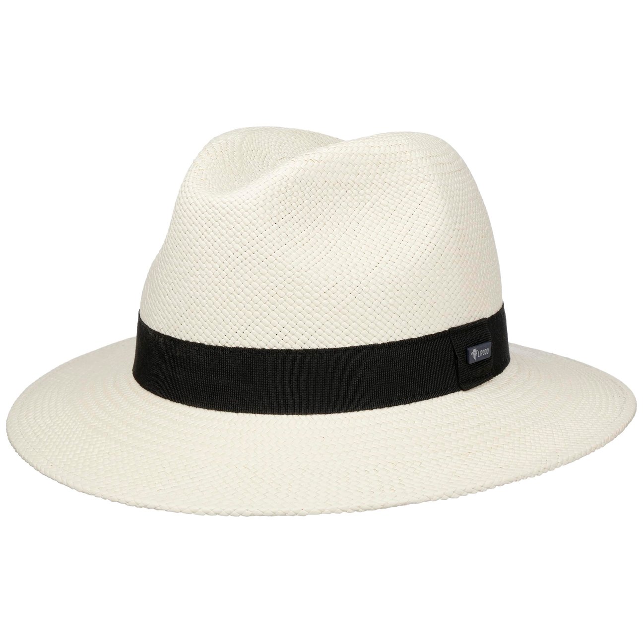 Lipodo Women's White Classic Traveller Panama Hat By