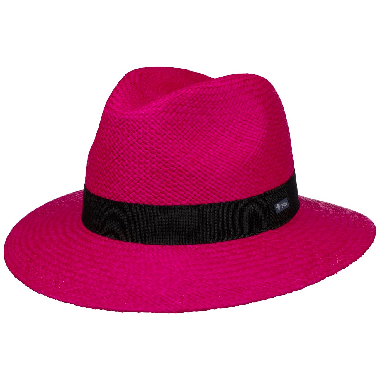 Lipodo Women's Fuchsia Classic Traveller Panama Hat By