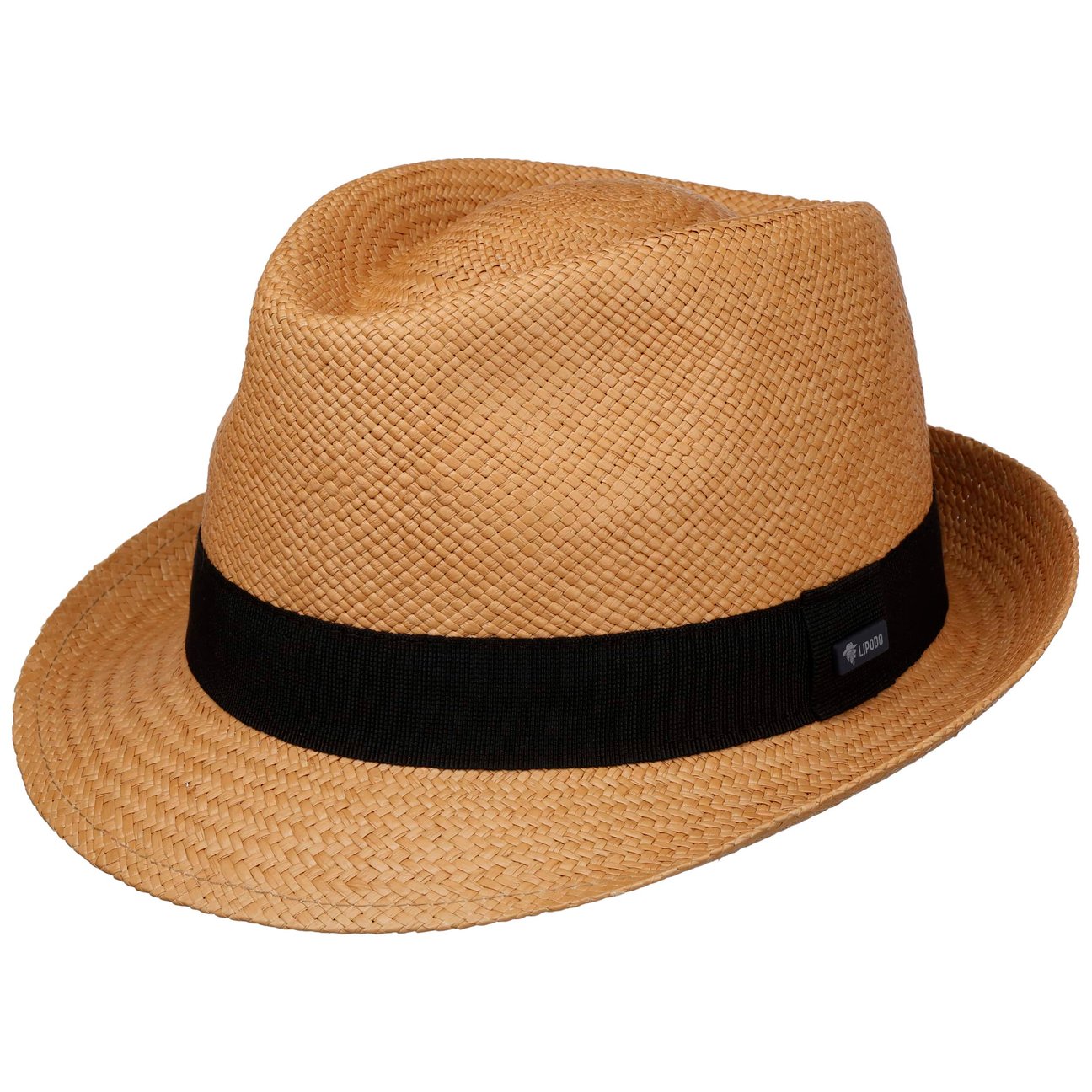 Lipodo Women's Brown Jaston Trilby Panama Hat By