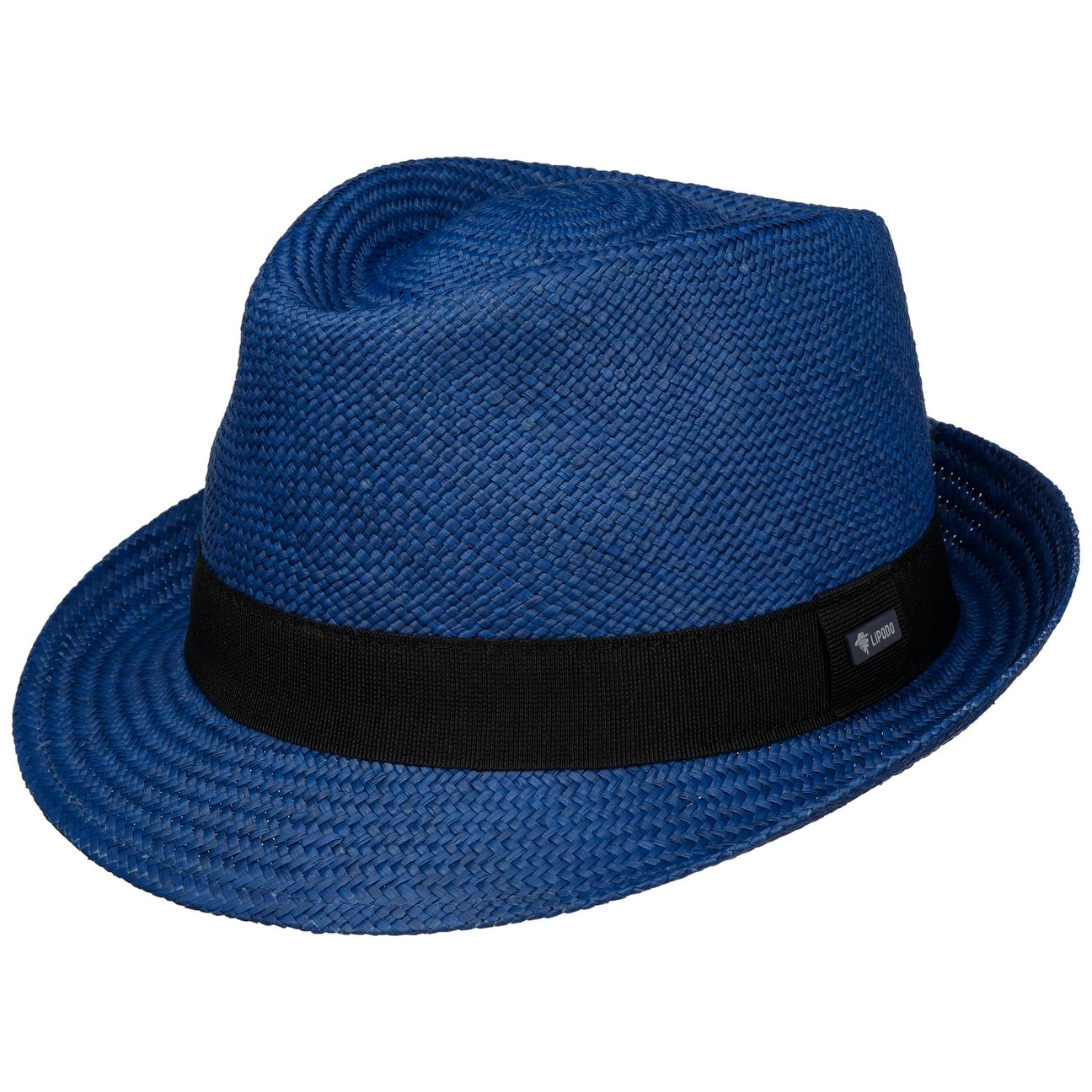 Lipodo Women's Navy Jaston Trilby Panama Hat By