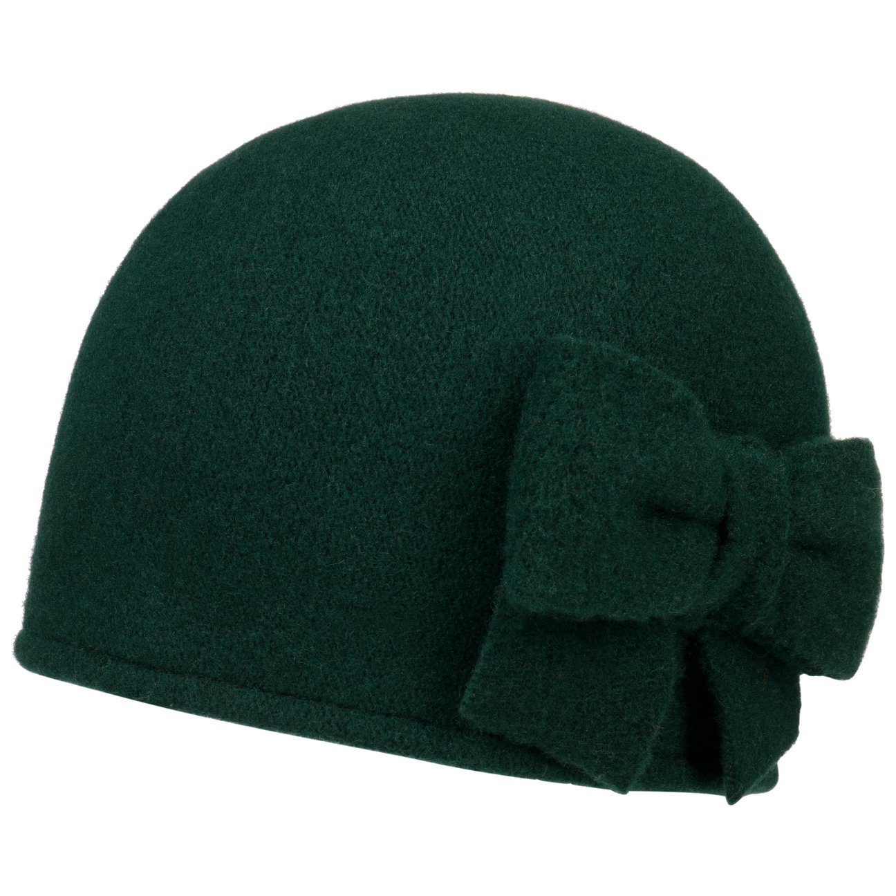 Barascon Women's Dark Green Calima Wool Beanie By