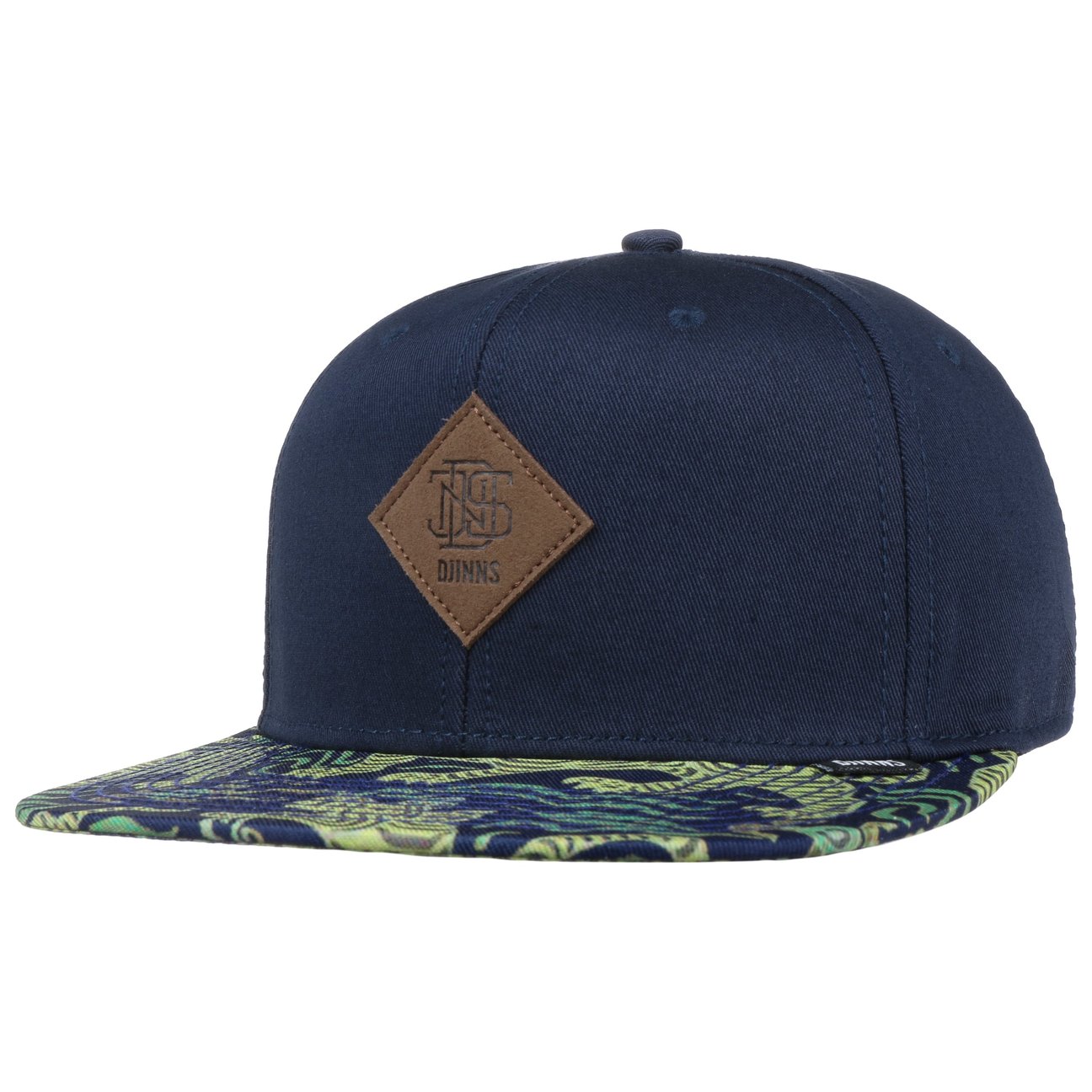 Djinns Men's Navy Asian Tiger Snapback Cap By