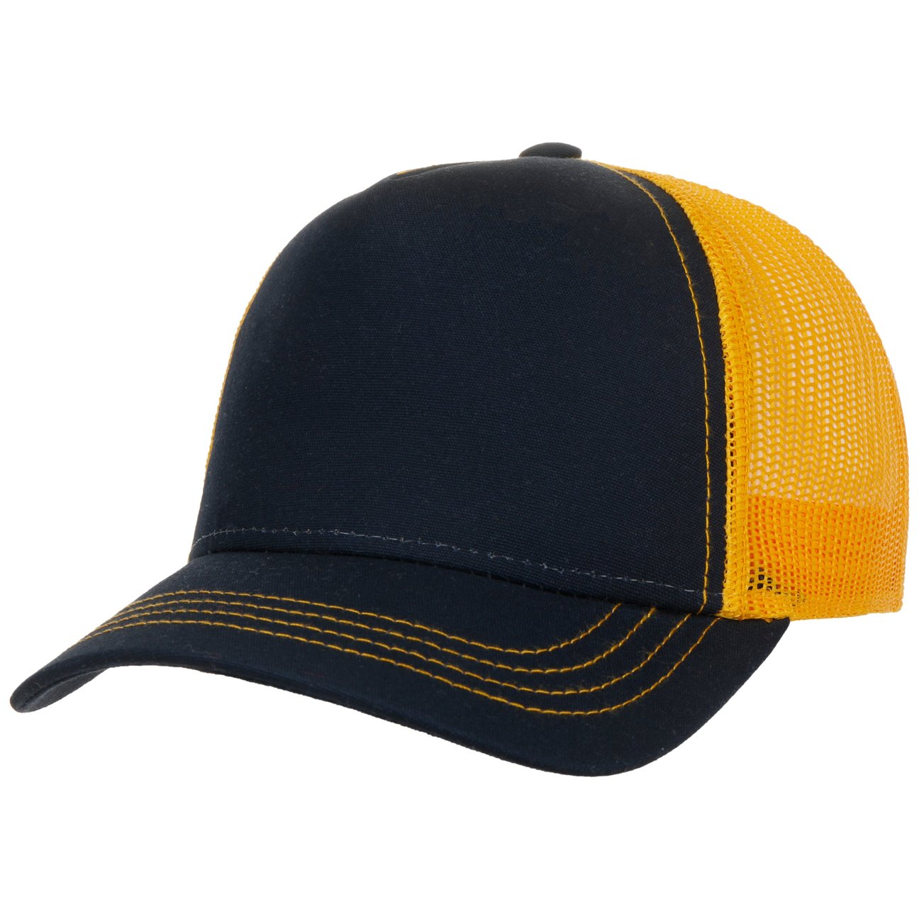Hatshopping.co.uk Women's Yellow Rapper Canvas Trucker Cap