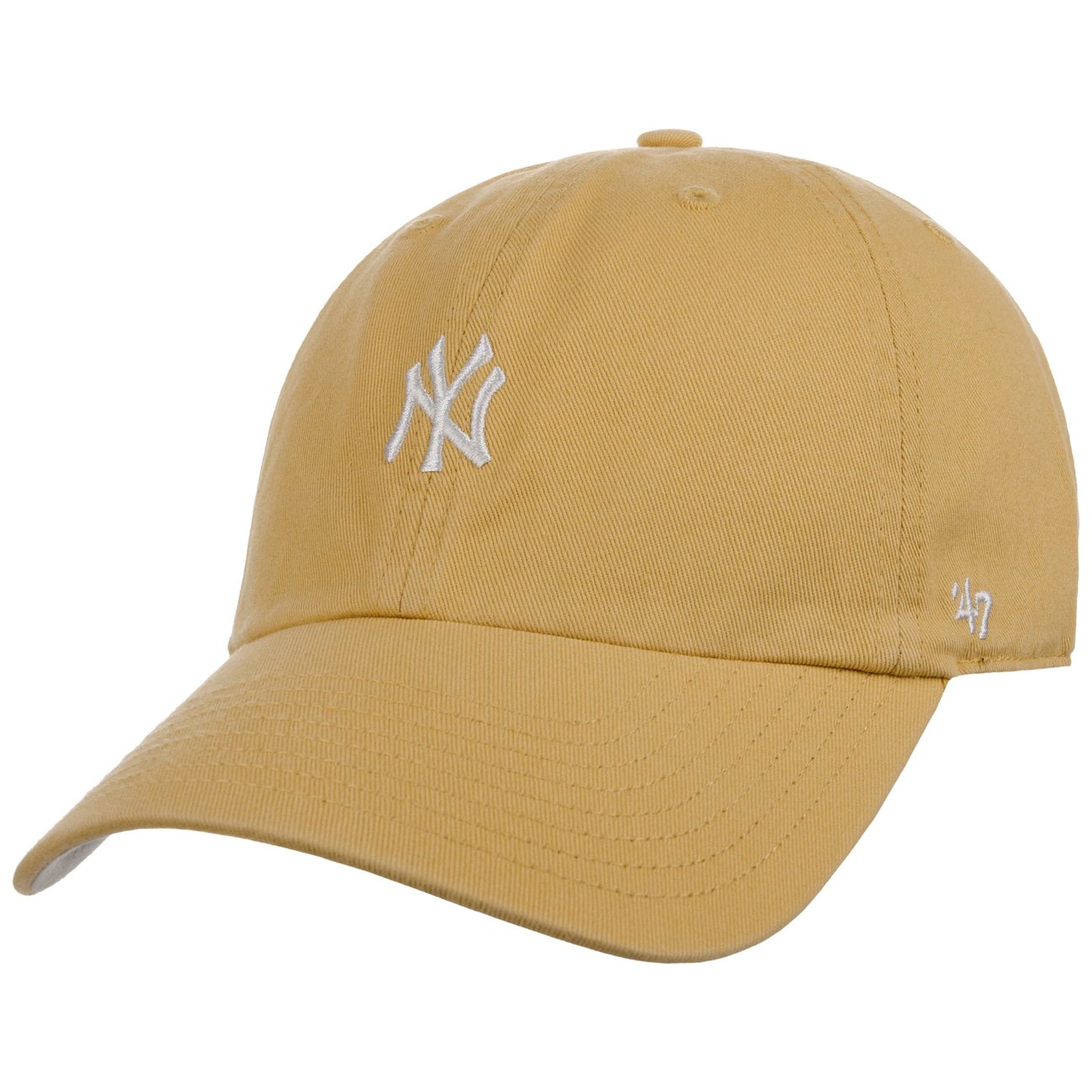 47 Brand Men's Yellow Base Runner Yankees Cap By