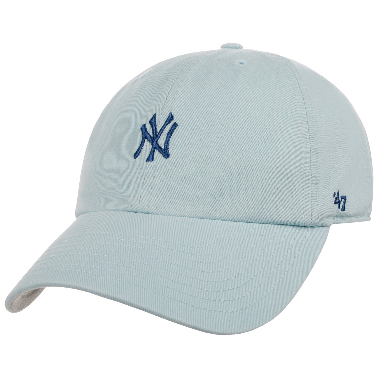 47 Brand Men's Light Blue Base Runner Yankees Cap By