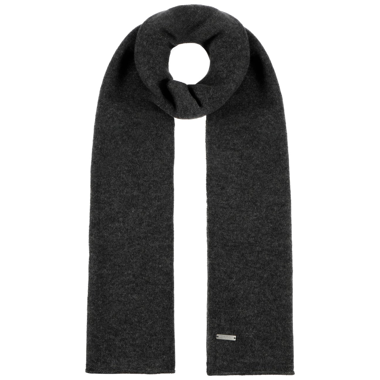 Seeberger Women's Anthracite Lasuna Cashmere Scarf By