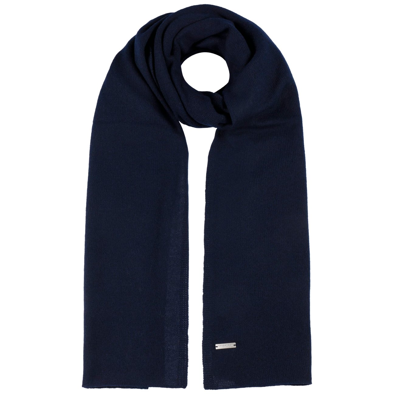 Seeberger Women's Navy Lasuna Cashmere Scarf By