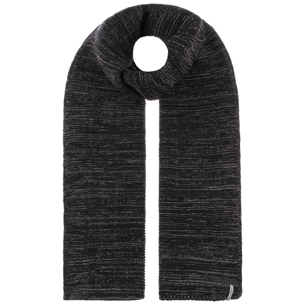 Chillouts Men's Anthracite Keith Knit Scarf By