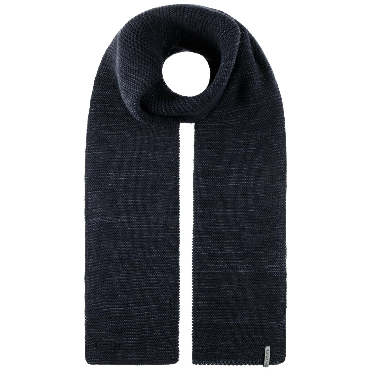 Chillouts Men's Navy Keith Knit Scarf By