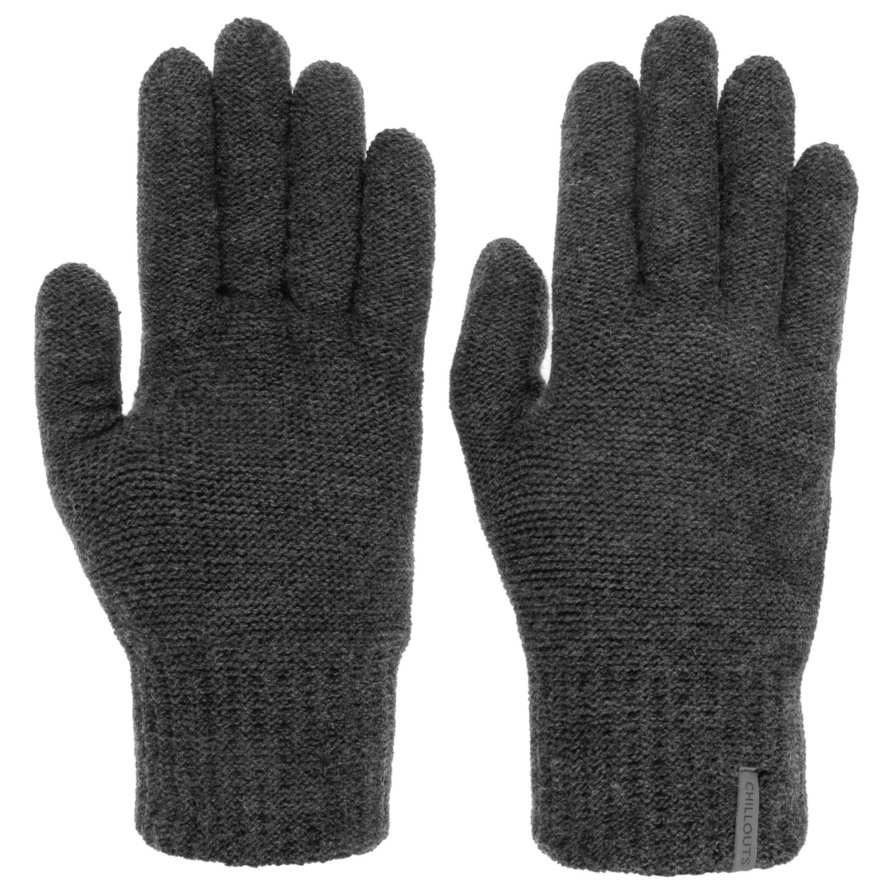 Chillouts Men's Dark Grey Keith Gloves By