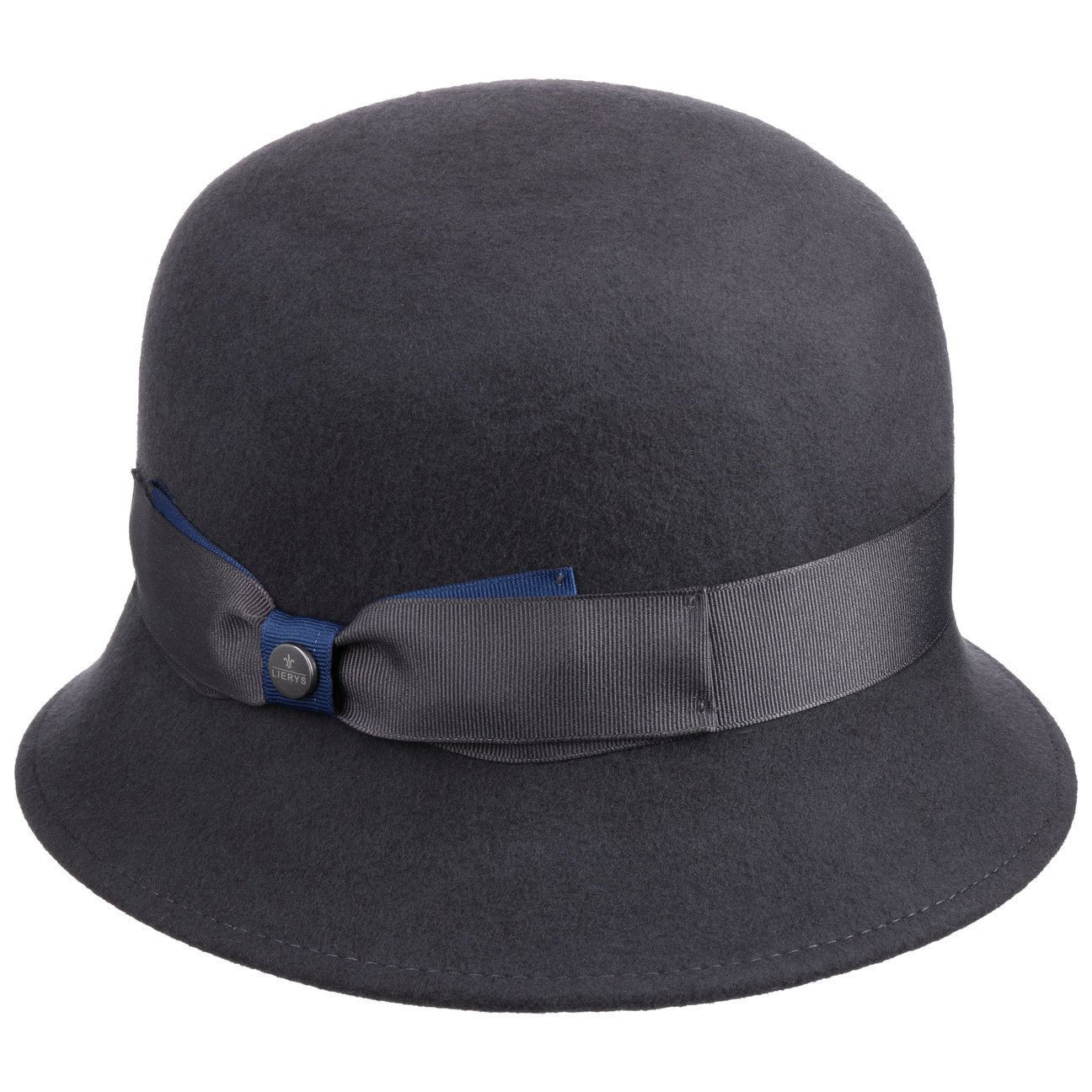 Lierys Women's Grey Collana Cloche Hat By