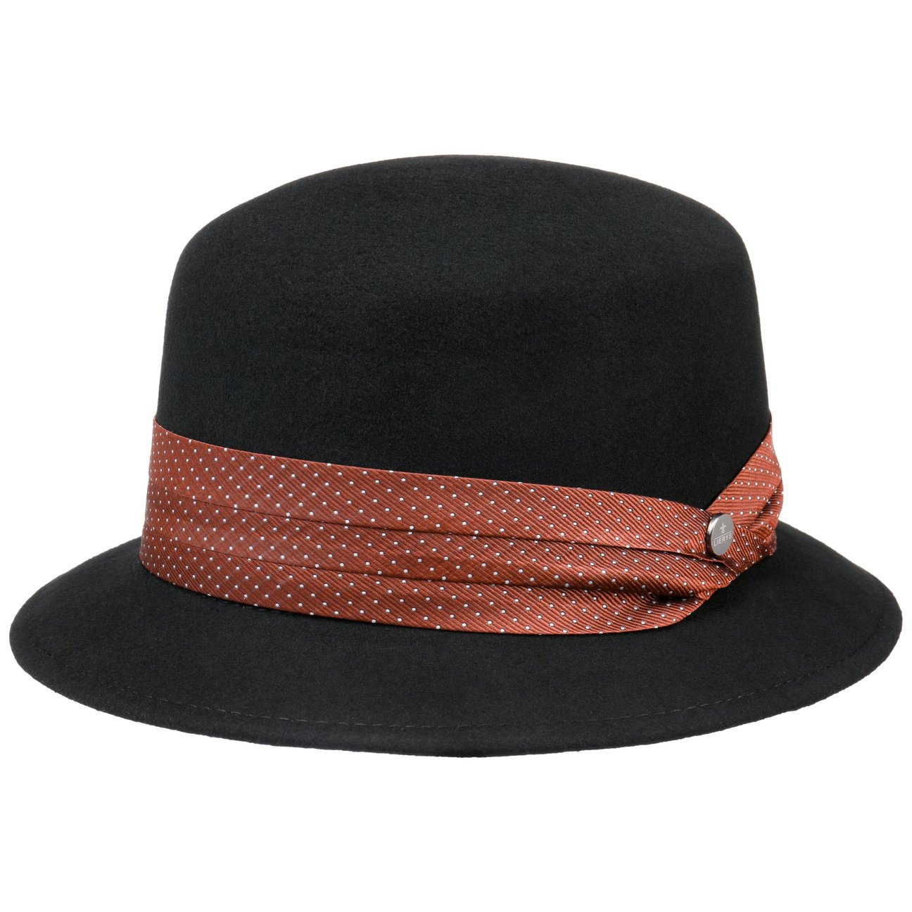 Lierys Women's Black Jolana Wool Cloche Hat By