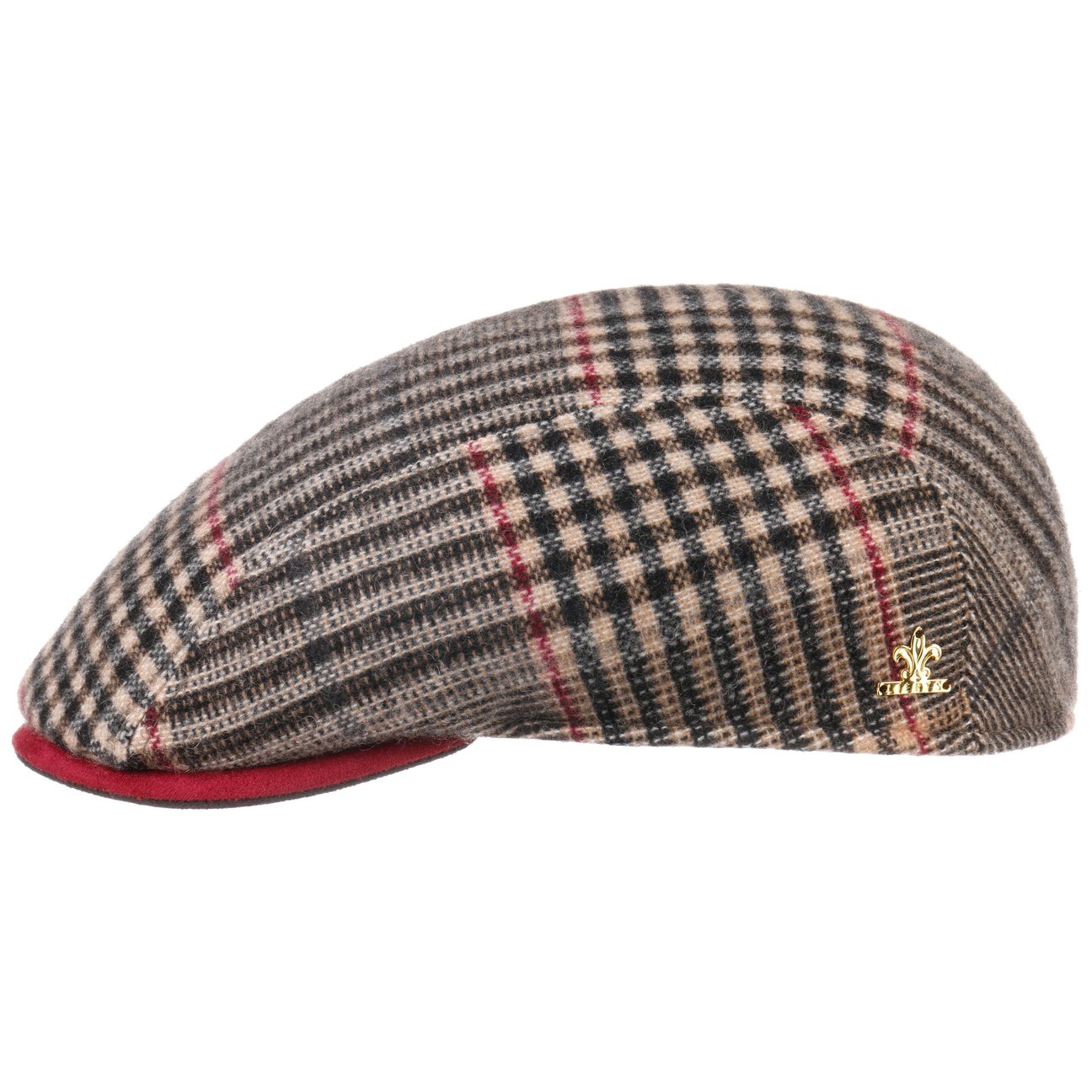 Lierys Beige Robertson Cashmere Flat Cap By Gold