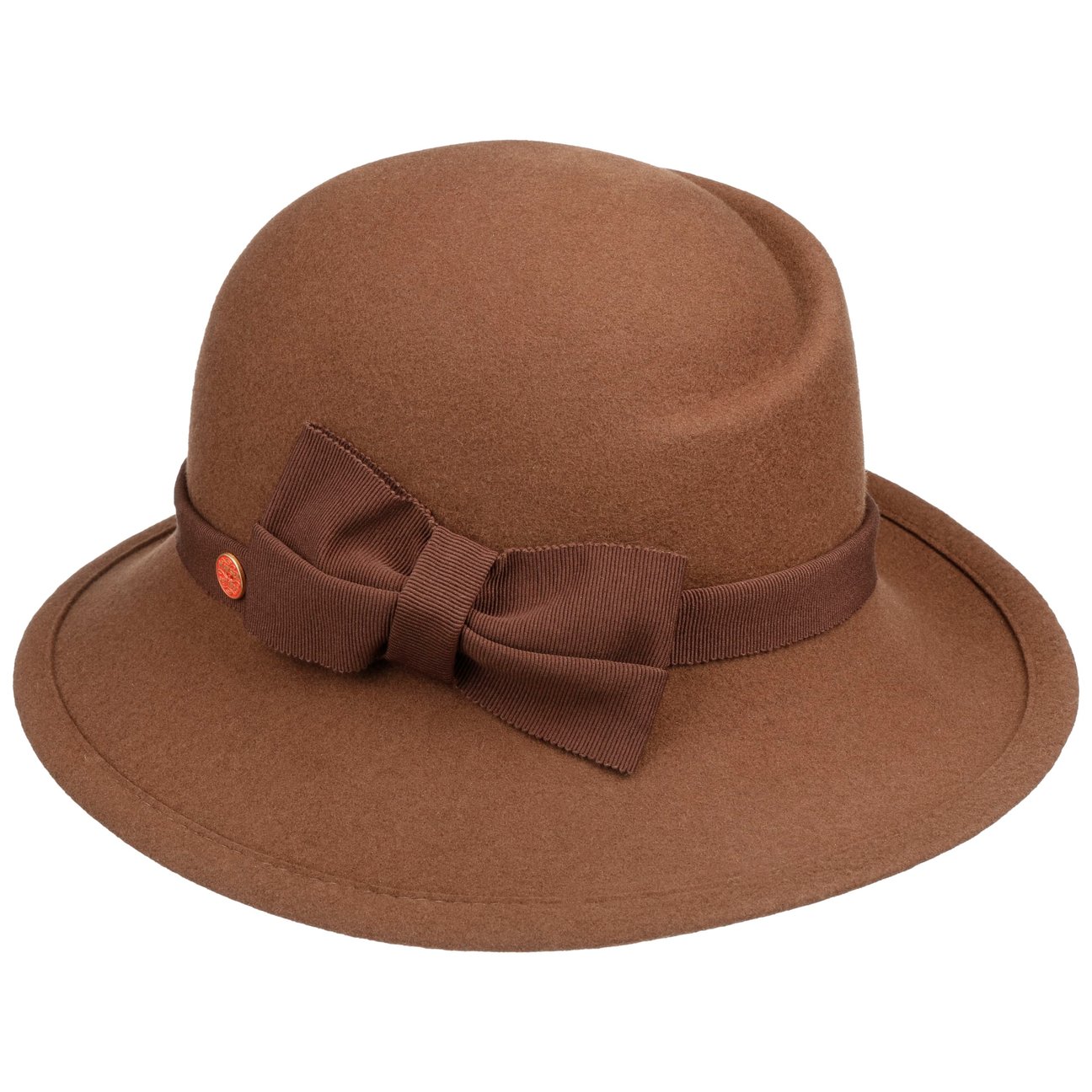 Mayser Women's Light Brown Jana Soft Wool ´S Hat By