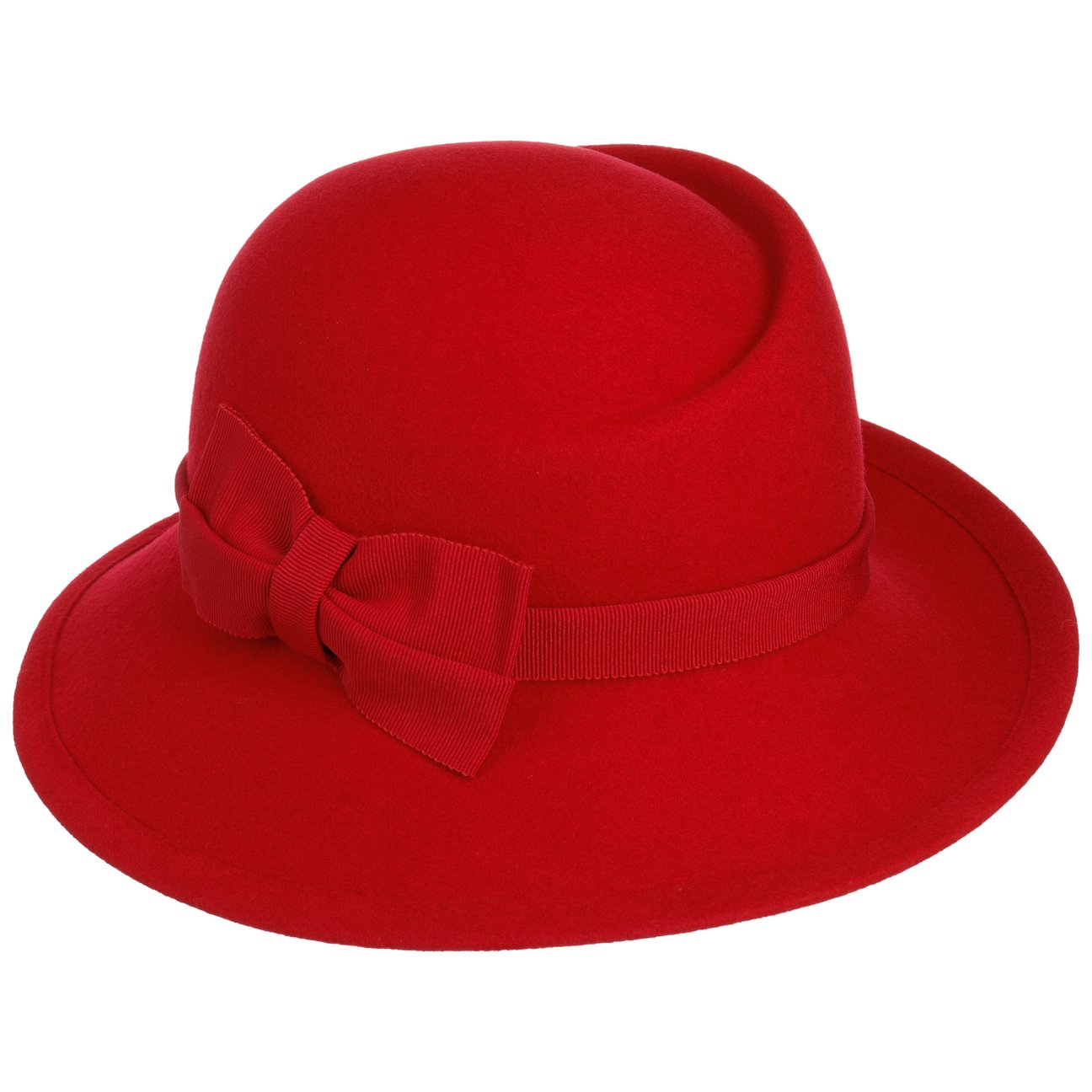 Mayser Women's Red Jana Soft Wool ´S Hat By