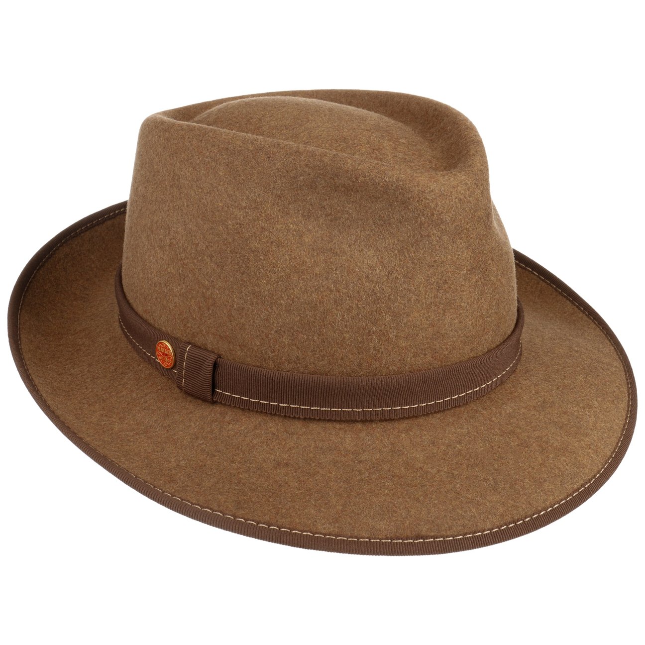 Mayser Women's Beige-Mottled Tabea Wool Hat By