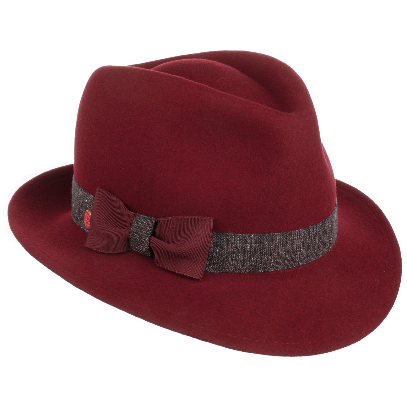 Mayser Women's Bordeaux Leila Wool Bogart Hat By