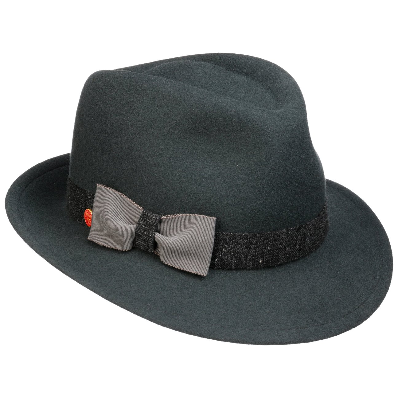 Mayser Women's Petrol Blue Leila Wool Bogart Hat By
