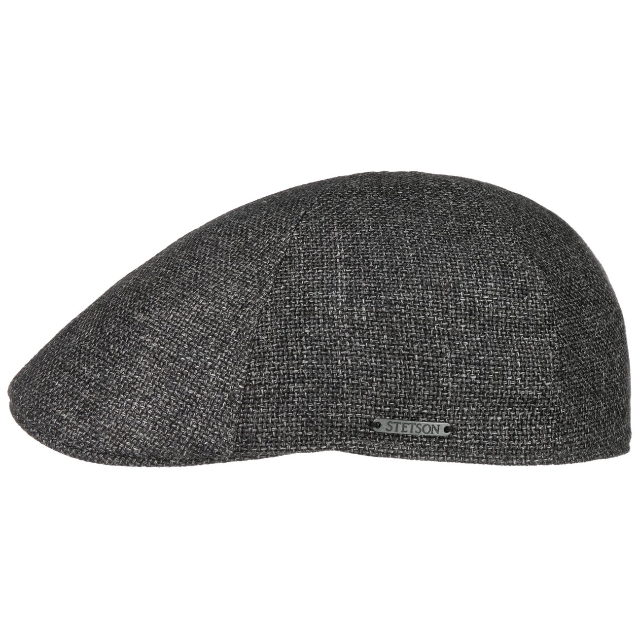 Stetson Anthracite Texas Taleco Flat Cap By