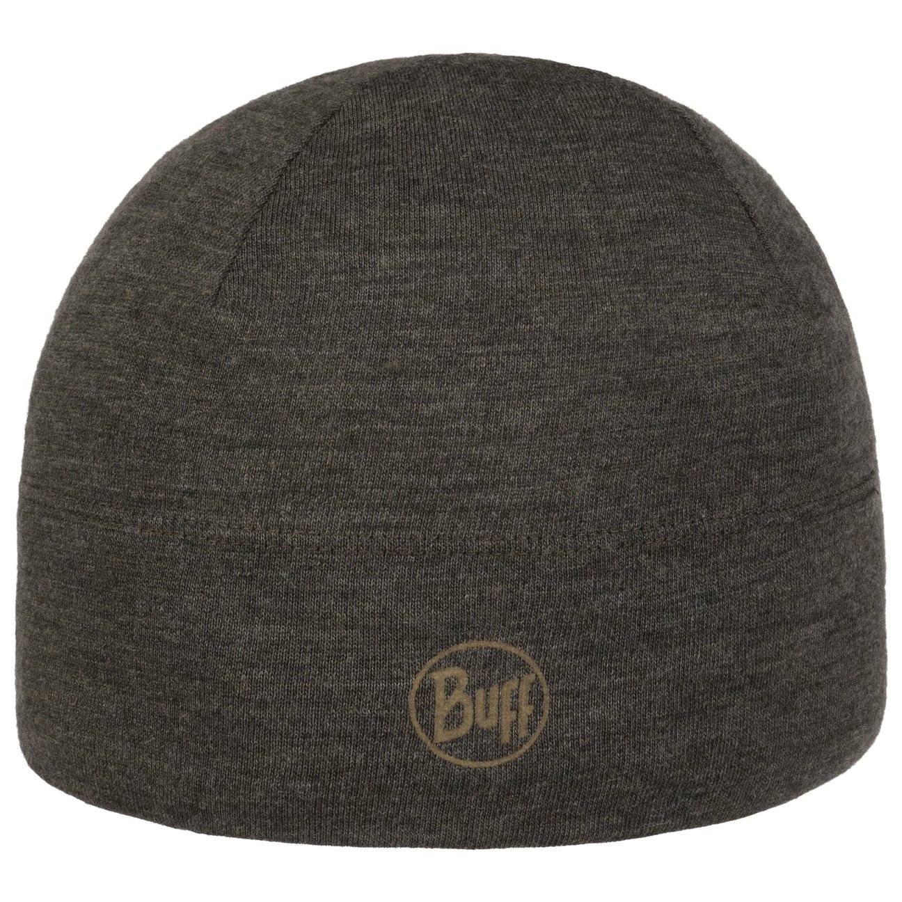 Buff Women's Olive Midweight Melange Merino Wool Beanie Hat By