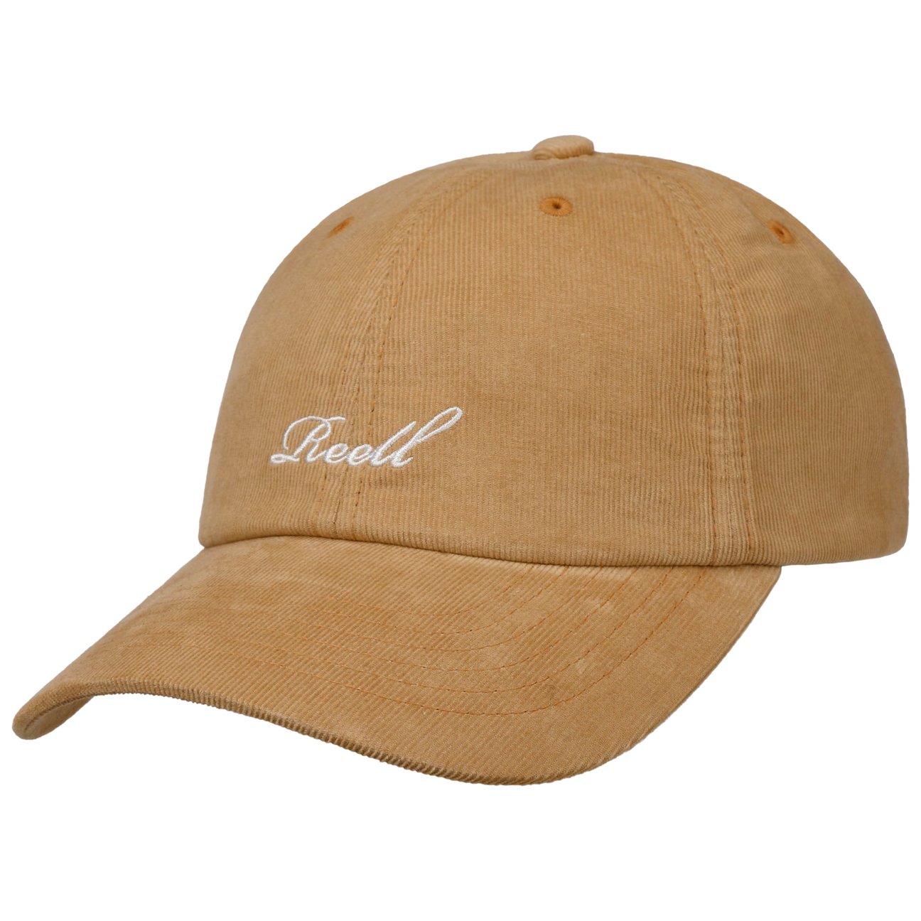 Reell Cognac Single Script Corduroy Cap By