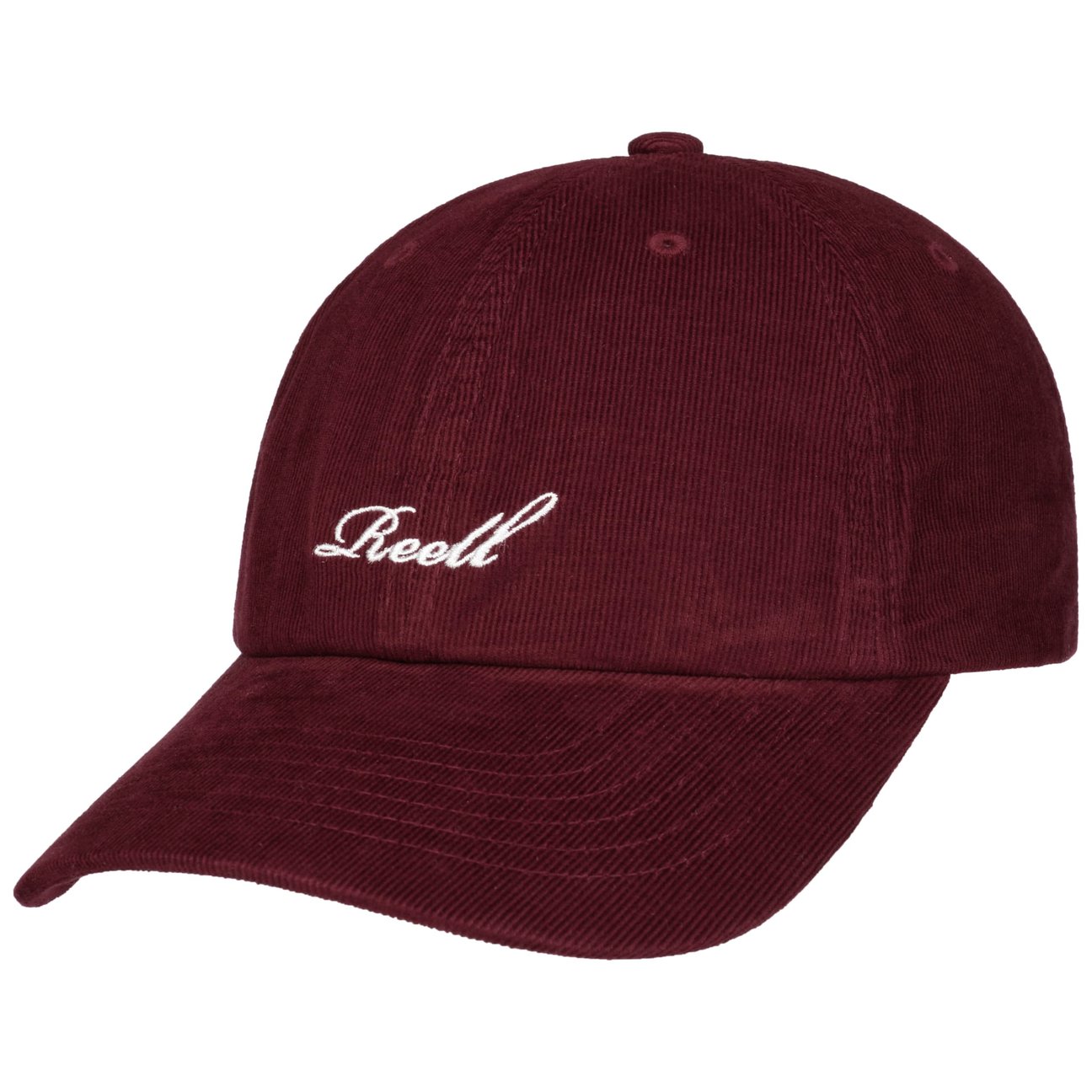 Reell Bordeaux Single Script Corduroy Cap By